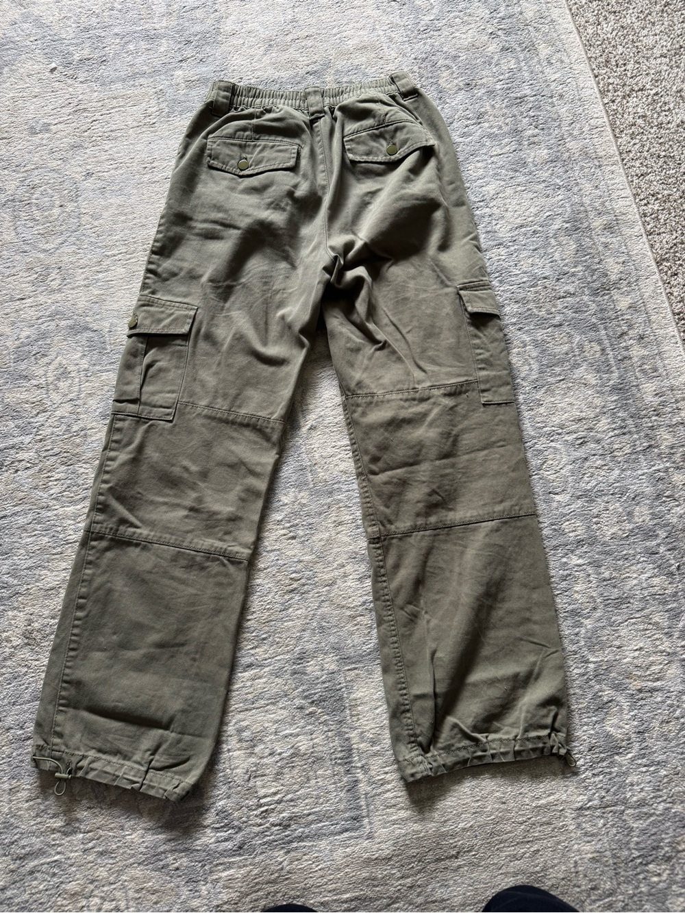Ardene Olive Green Cargo Trousers